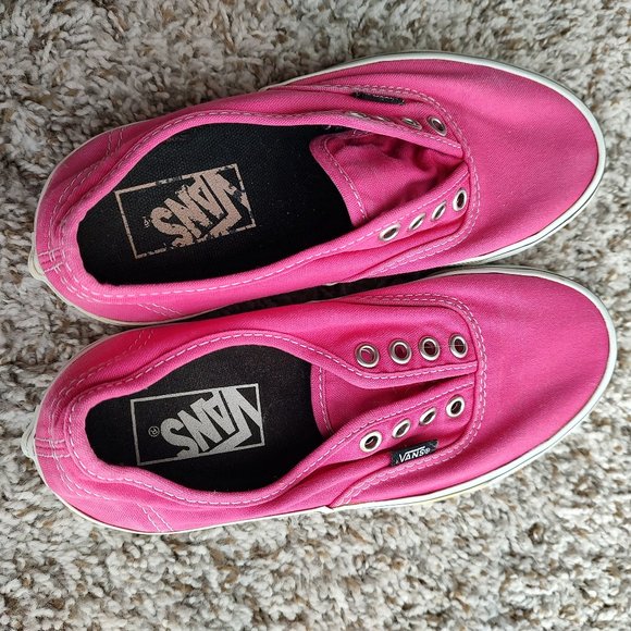 Pink Authentic Vans - Picture 11 of 12
